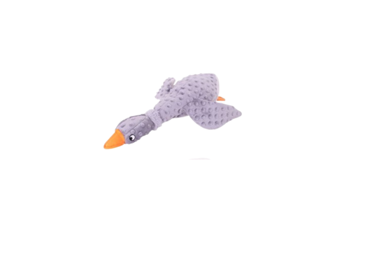 Plush Honking Duck Dog Toy