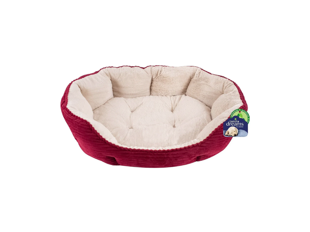 Pet Bed | Burgundy