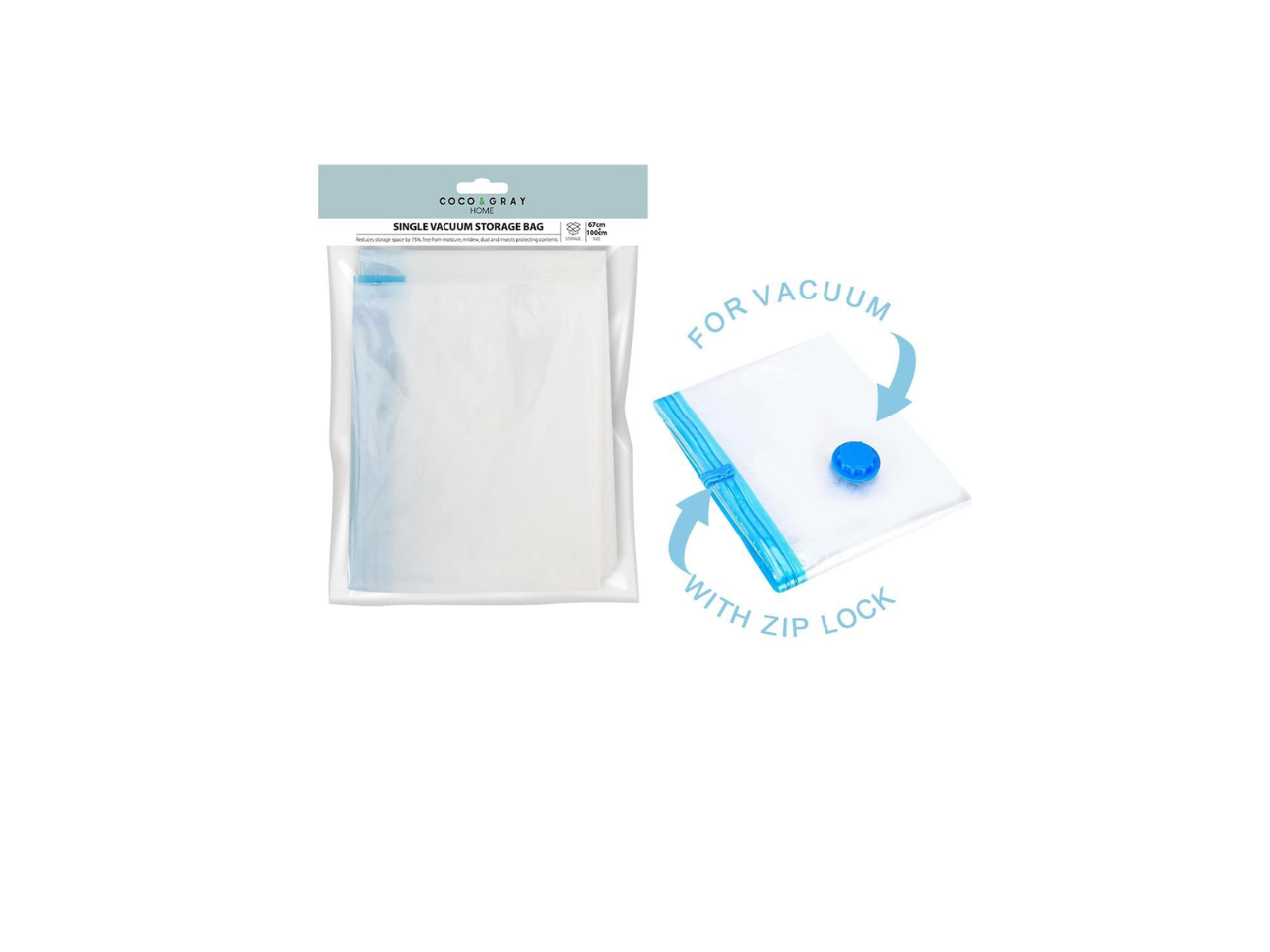 Single Vacuum Storage | Bag 67 X 100 cm