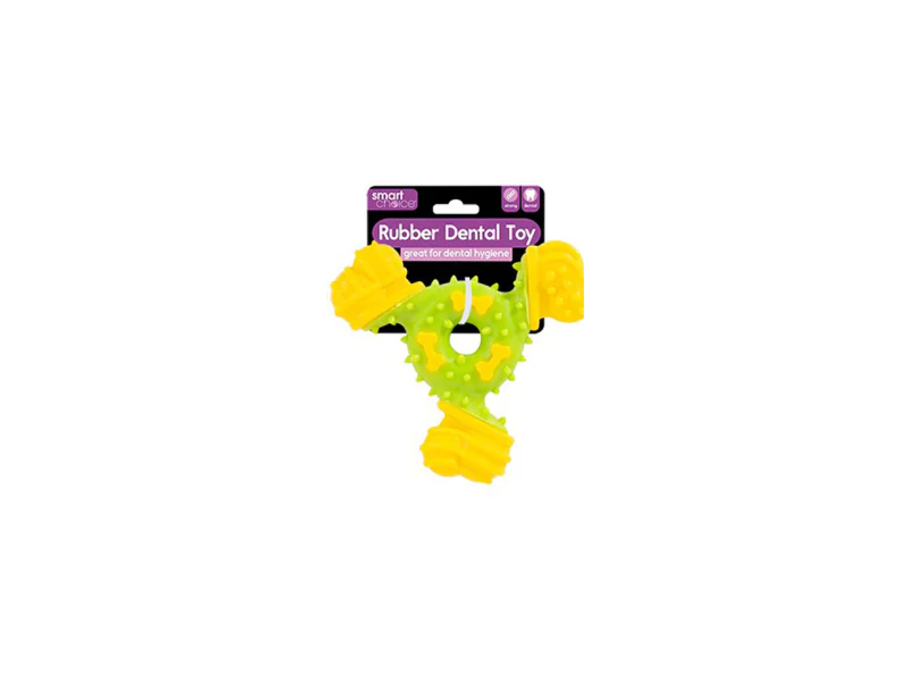 Rubber Dental Dog Toy