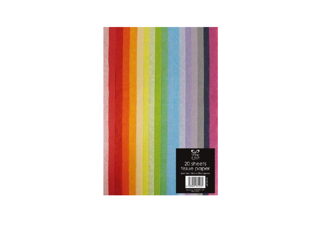 Multi Colour tissue paper | 20 Pcs