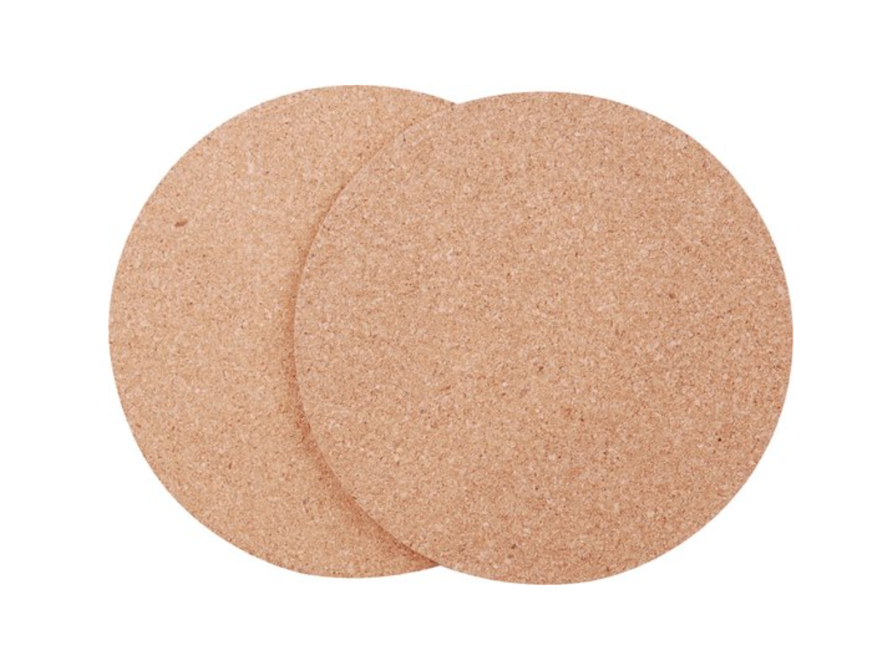 Cork Pan Coasters | 2 Pcs