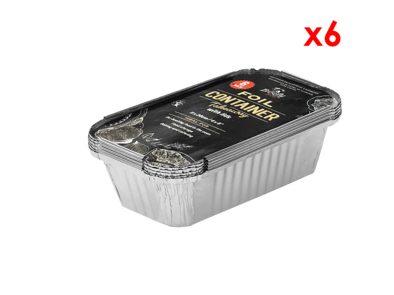 Foil Tray |6 Pcs