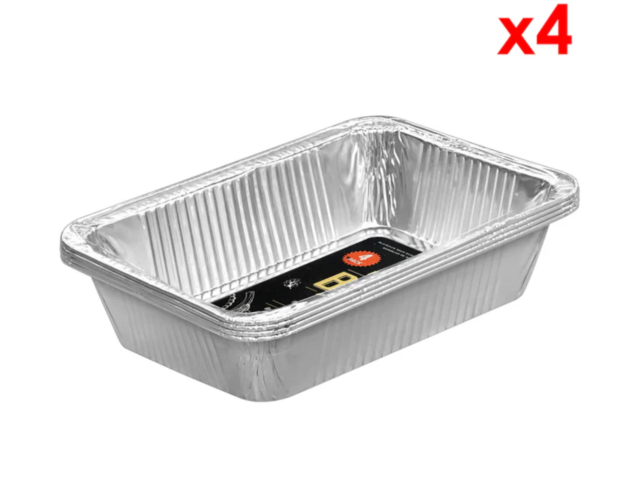 Foil Tray | 4 Pcs