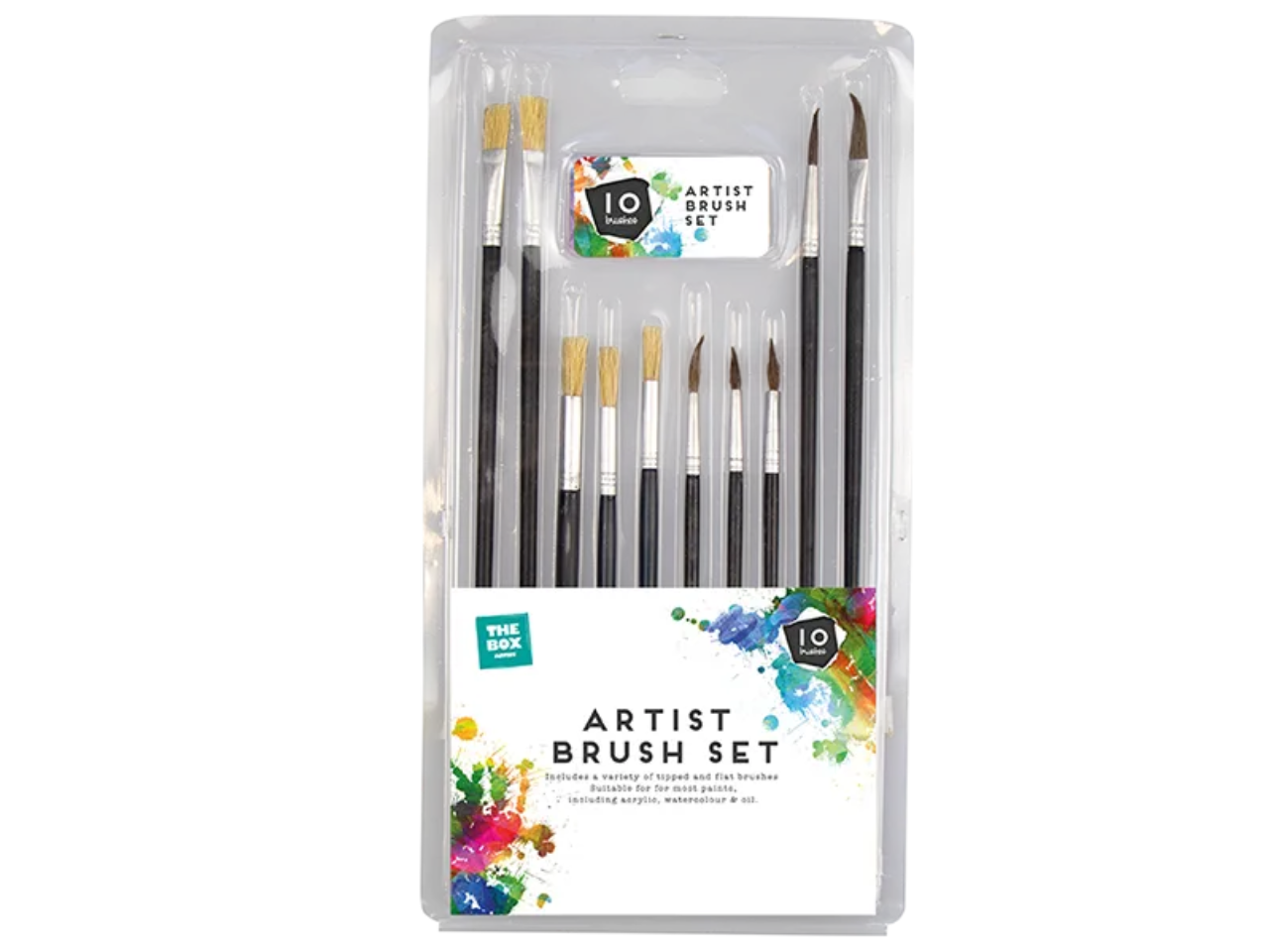 Artist Paint Brush | 10 Pcs