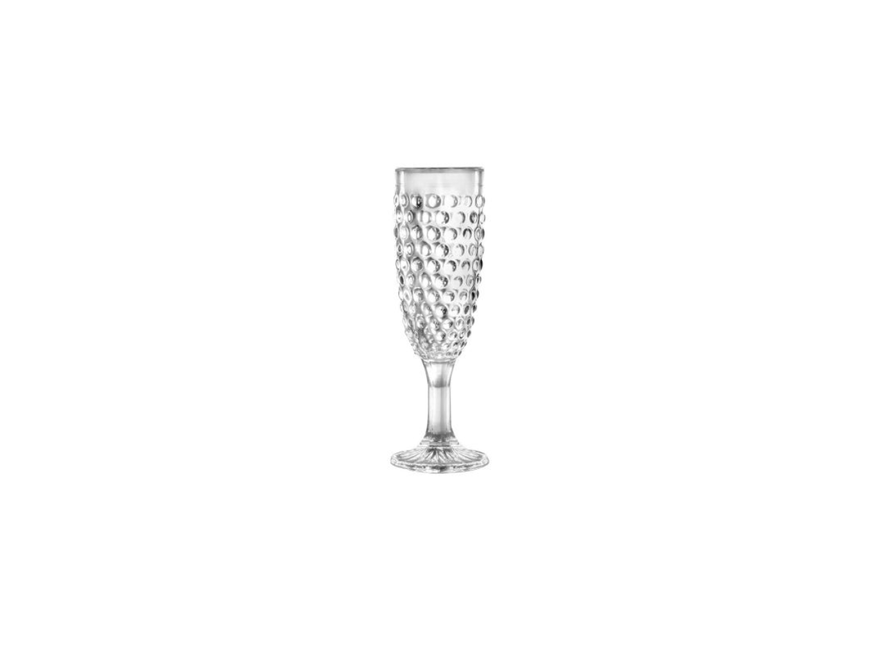 Bubble Glass Champagne Flute  | 160ML