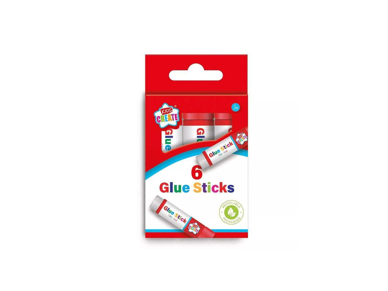 Twist Action Glue Sticks | 6 Pcs