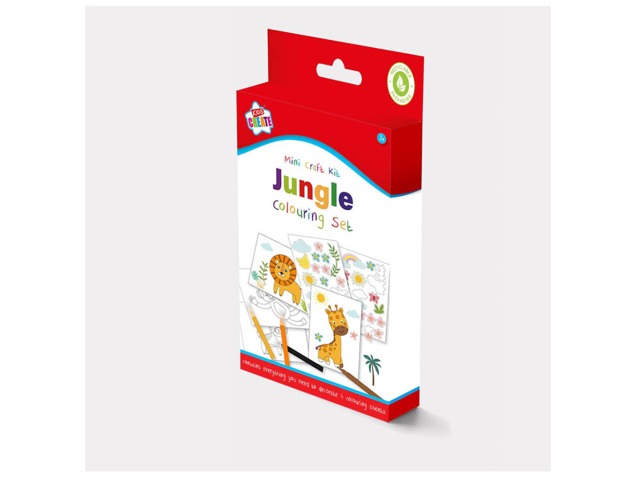 Jungle Design Colouring Set
