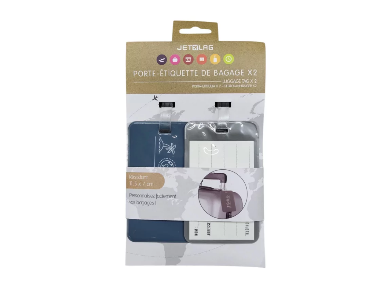 Luggage Tag | 2 Pcs