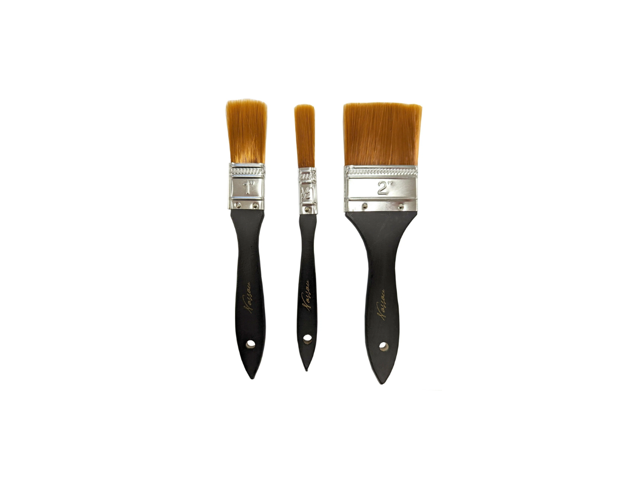 Artist Brush Set of 3 | Art Brushes Set Malta | Tal Lira 