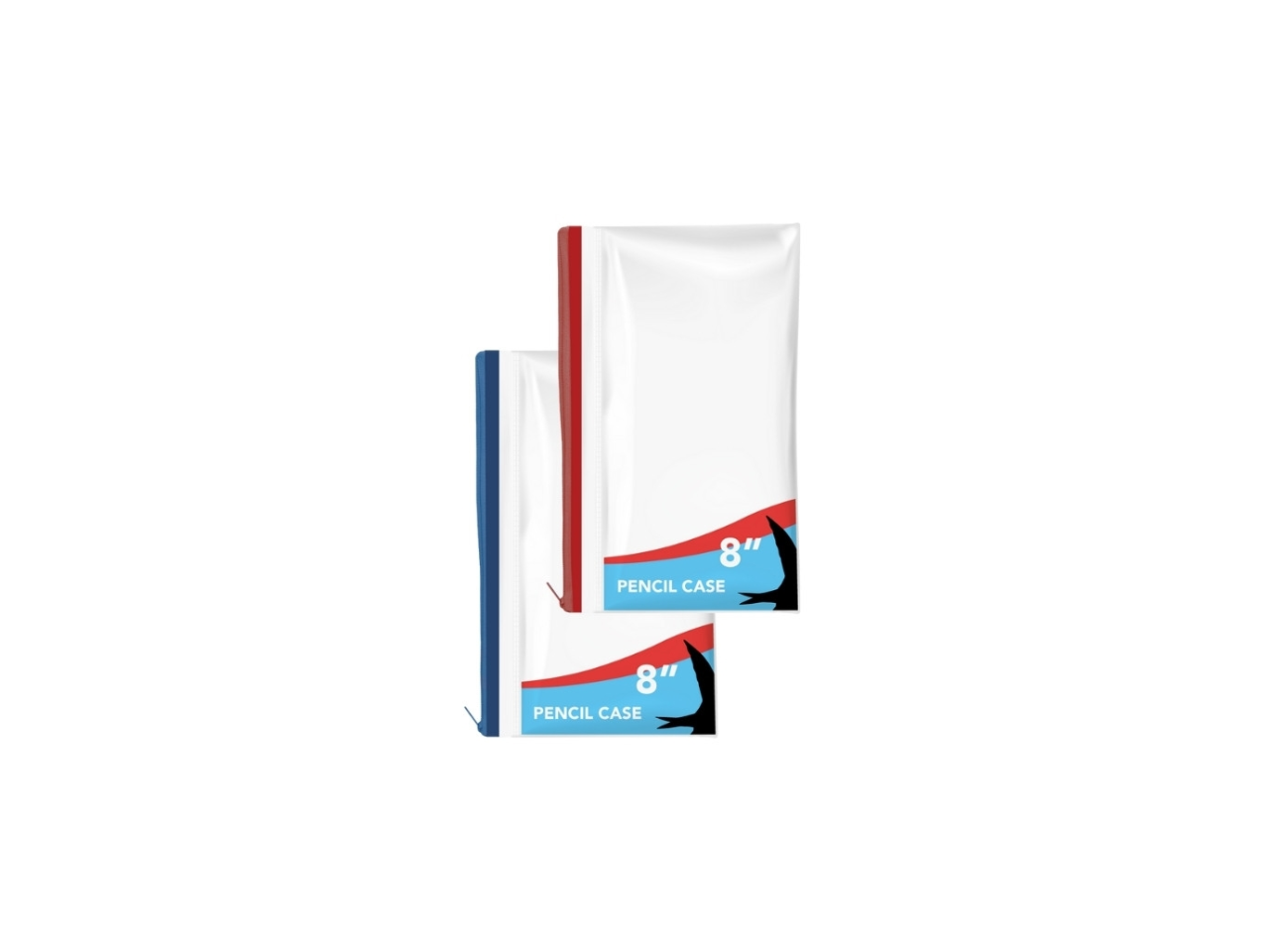 Clear Exam Pencil Case | 8Inch
