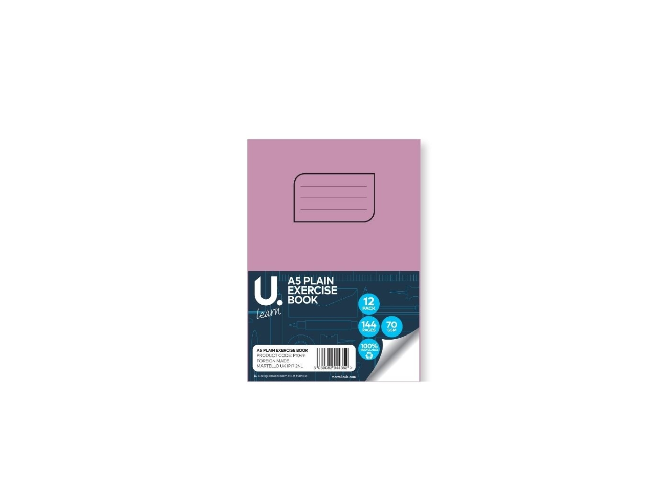 A5 Plain Exercise Book