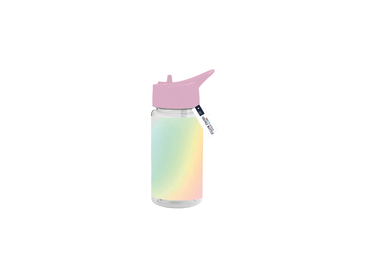 Girls Printed Bottle With Straw |  400ml