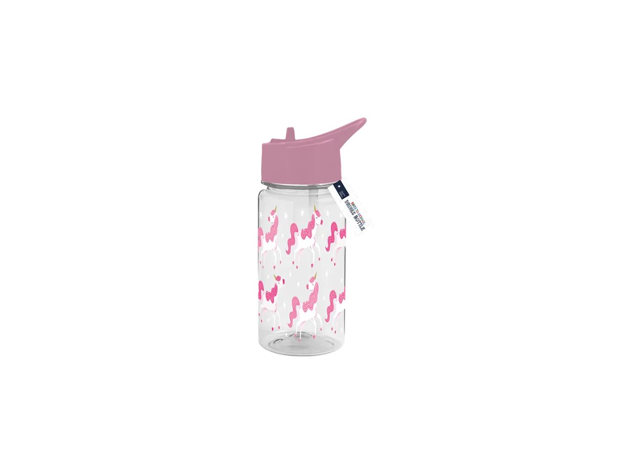 Girls Printed Bottle With Straw |  400ml
