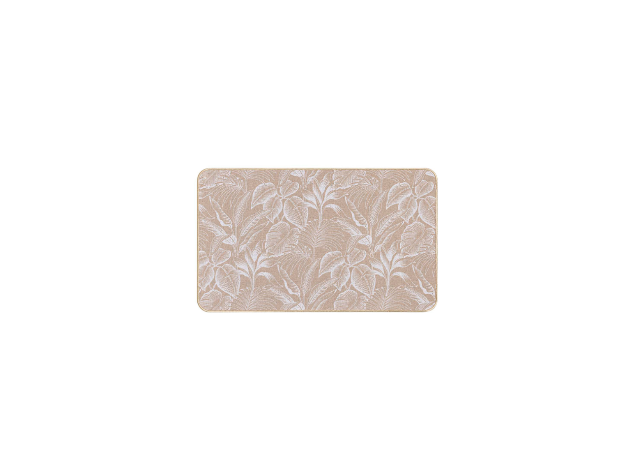 Decorative Rug 45x75CM | Natural & White