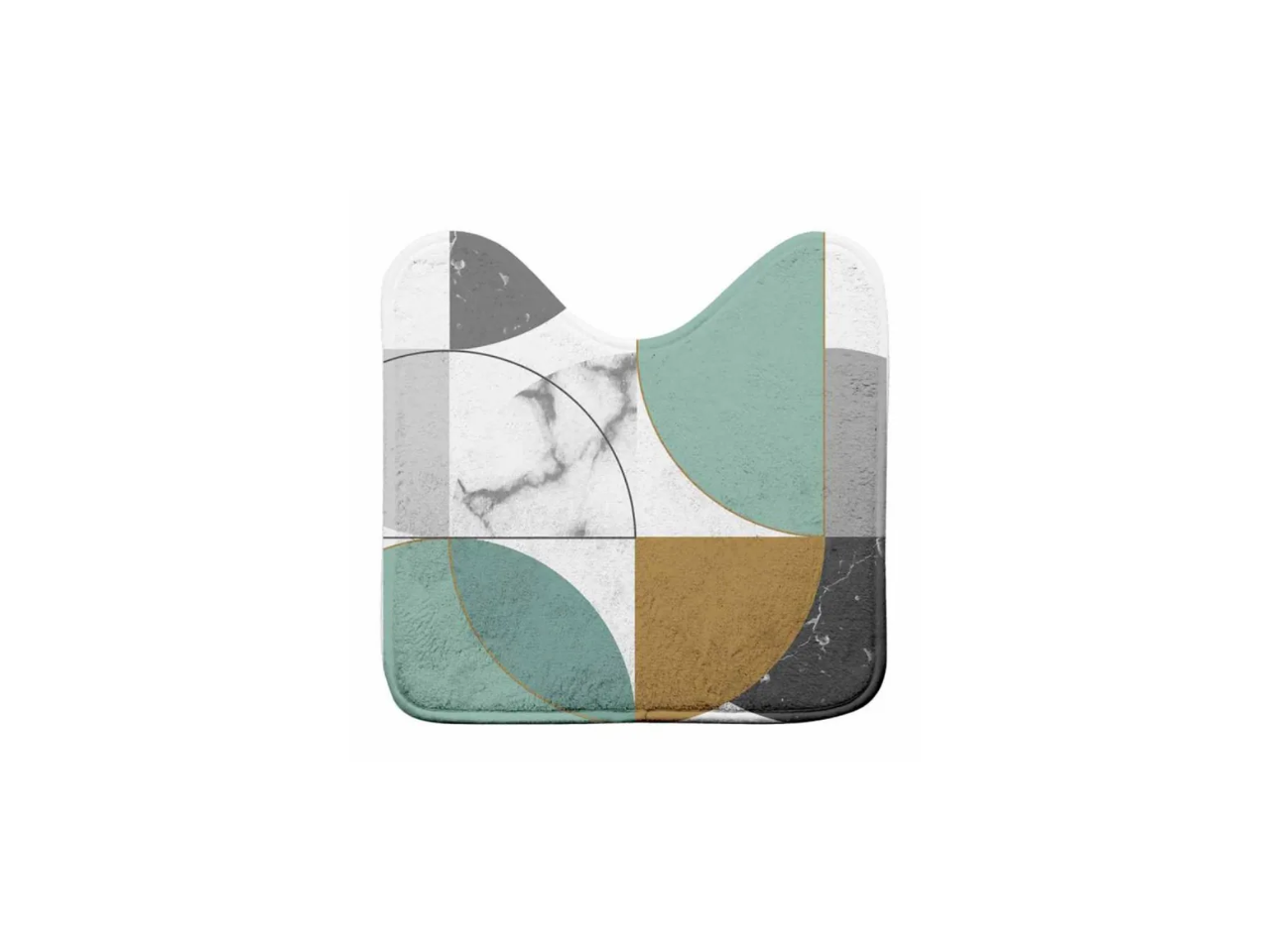 Geometric Toilet Mat | 45 x 45cm