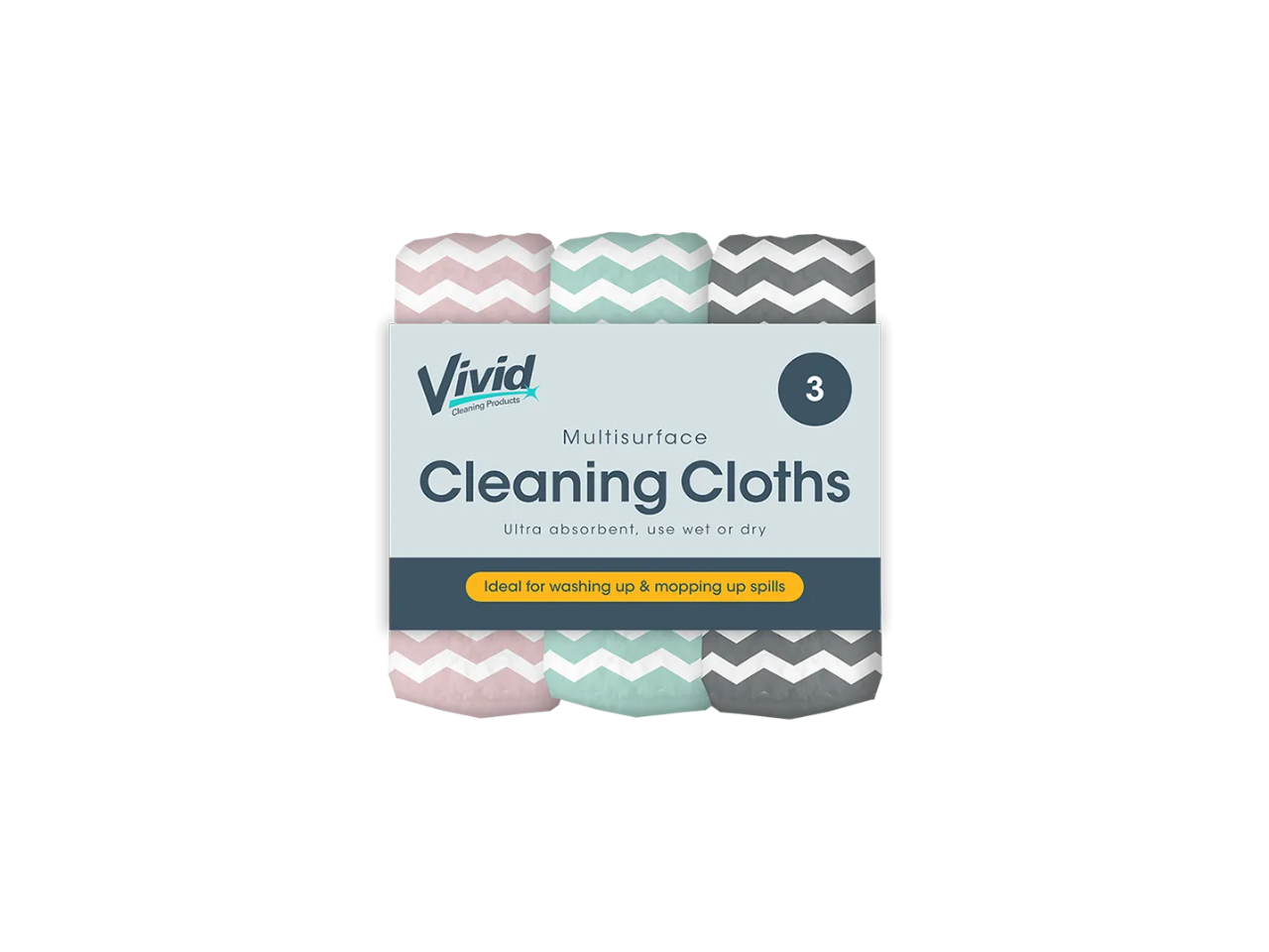 Ultra Absorbent Cloths  | 3Pcs
