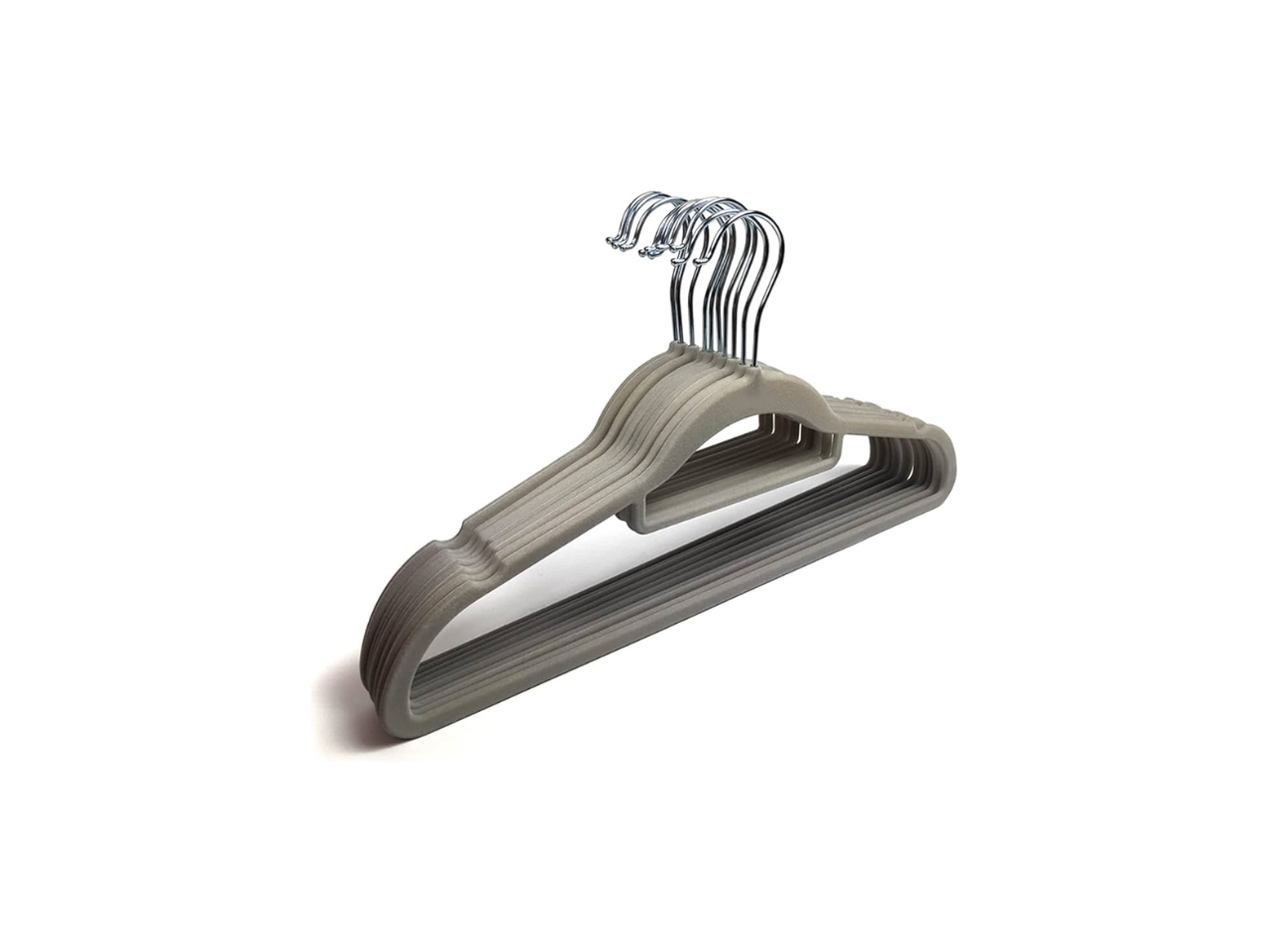 Green Velvet Coat Hanger | Pack of 4
