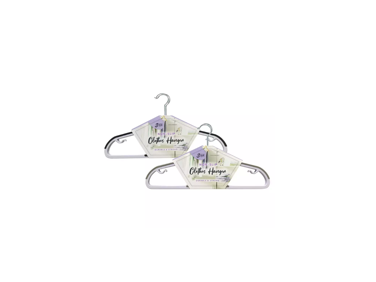 Non-Slip Clothes Hangers | Pack of 3