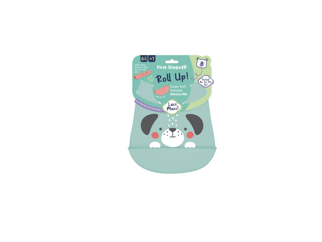 Rollable Silicone Bib | Assorted Designs