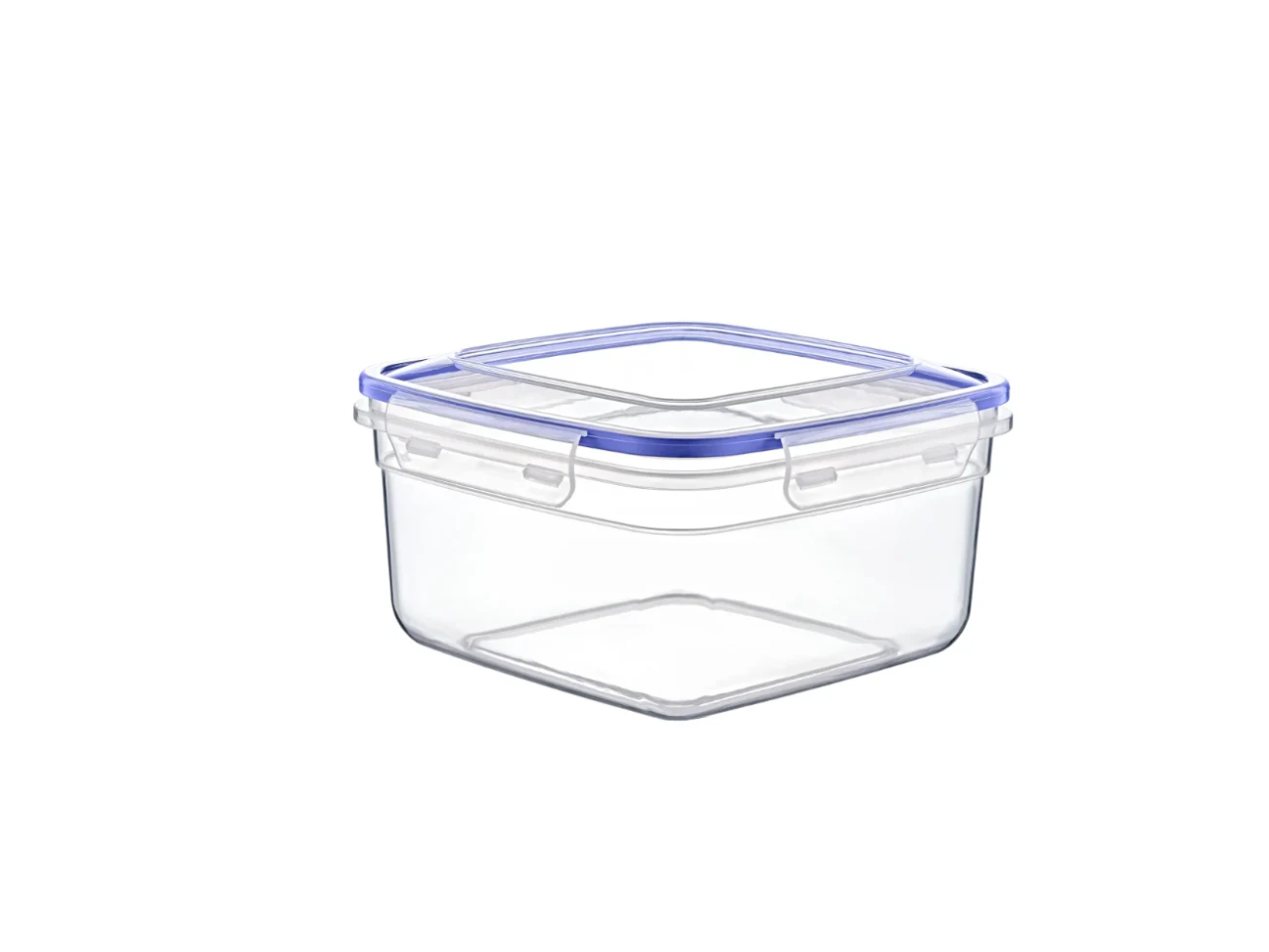 Square Airtight Food Plastic Container | 2400ml