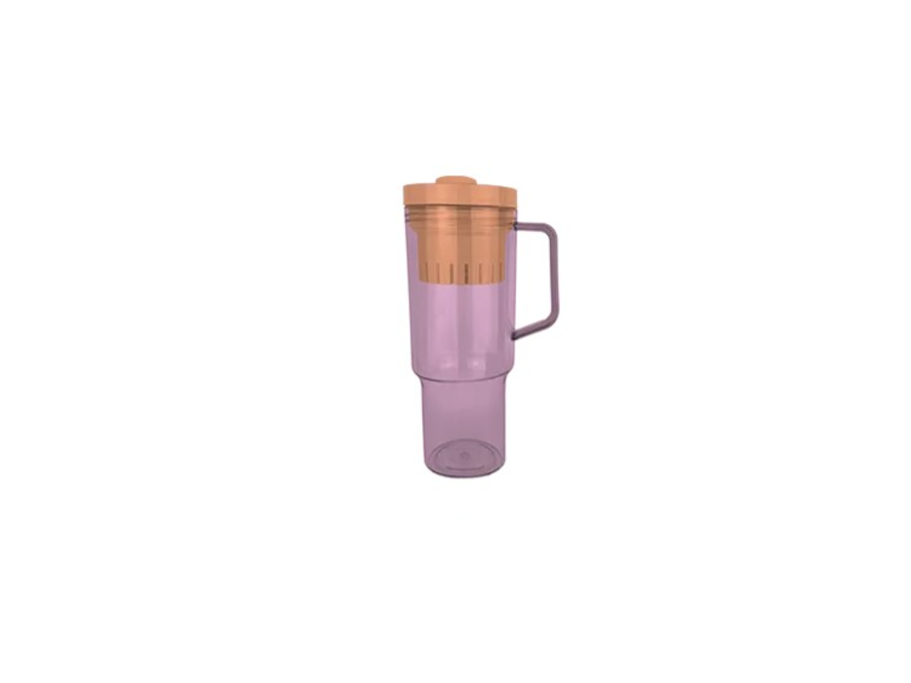 Clear Colour Cup With Mix Match Straw | 1200ML