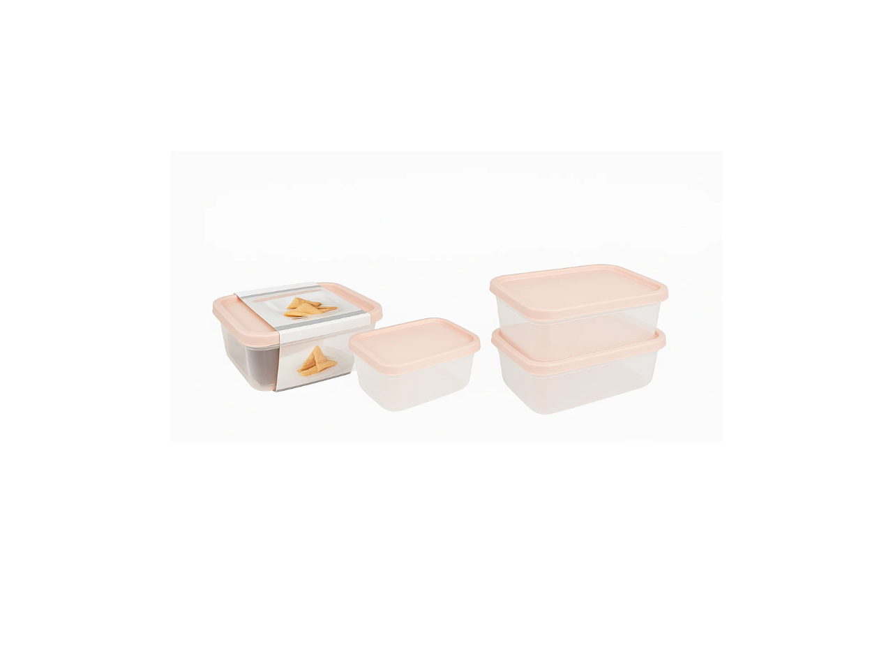 Rectangle Stacking Storage Box | 2Pcs