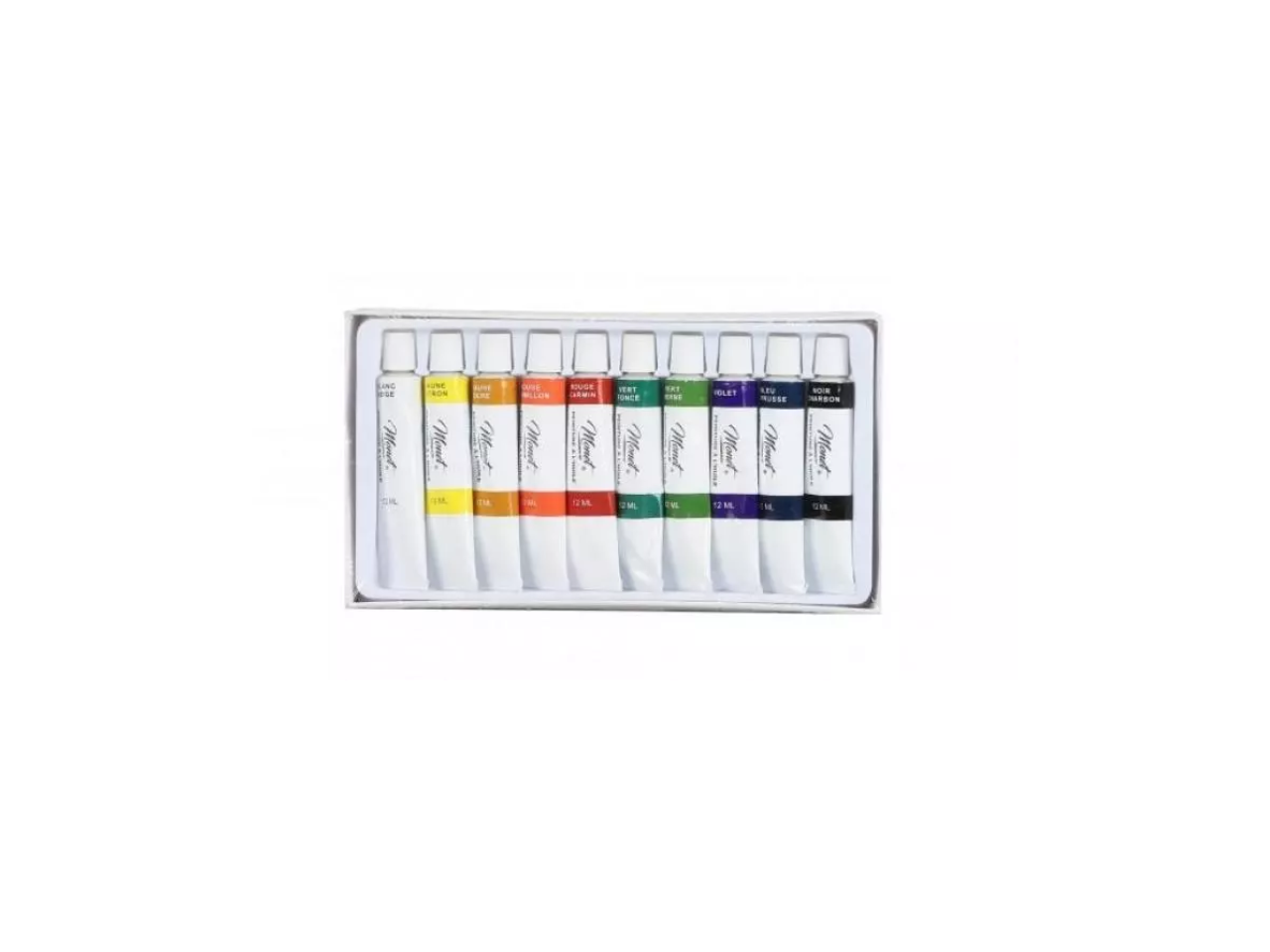 Oil Paint |  Set of 10 Vibrant Colours 12ml