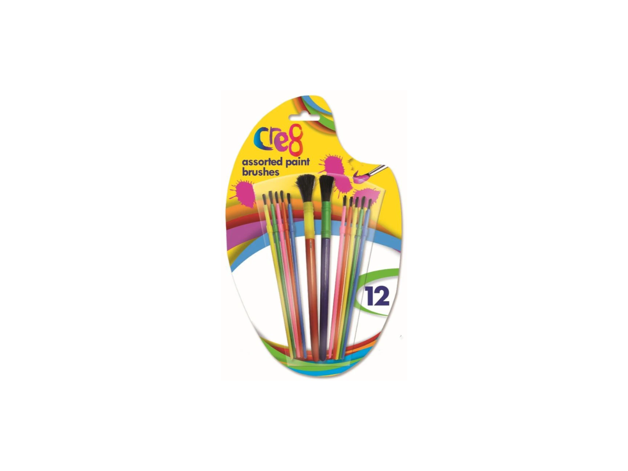 Paint Brushes  | Pack of 12