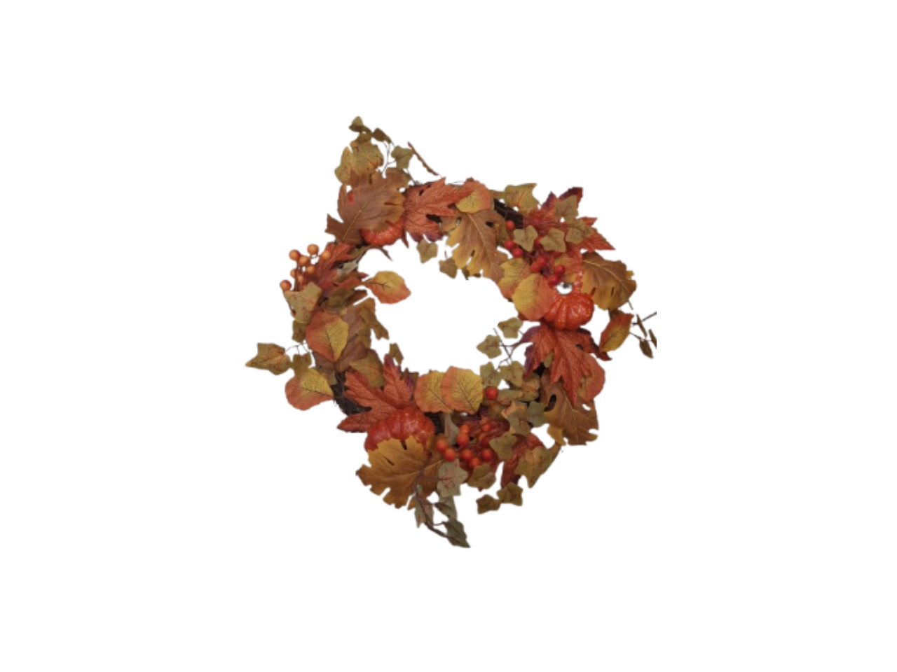 Autum Pumpkin Wreath