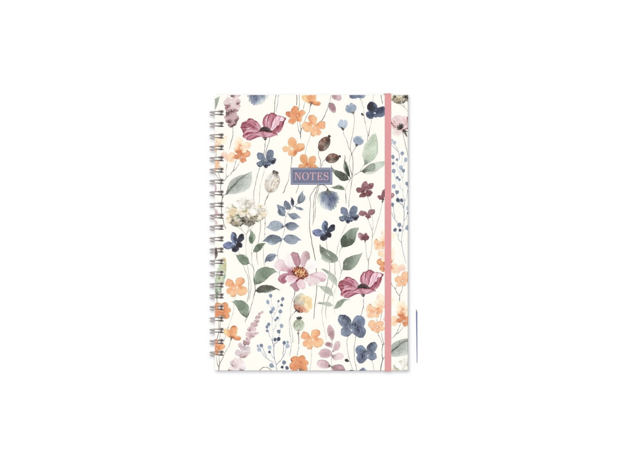 Wild Bloom Spiral Notebook