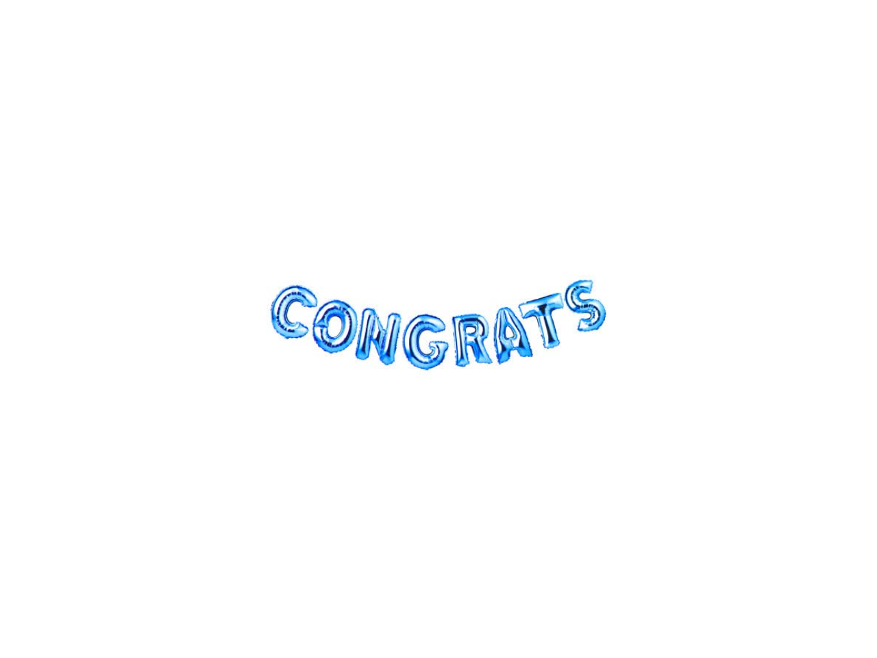 Congrats Foil Ballon