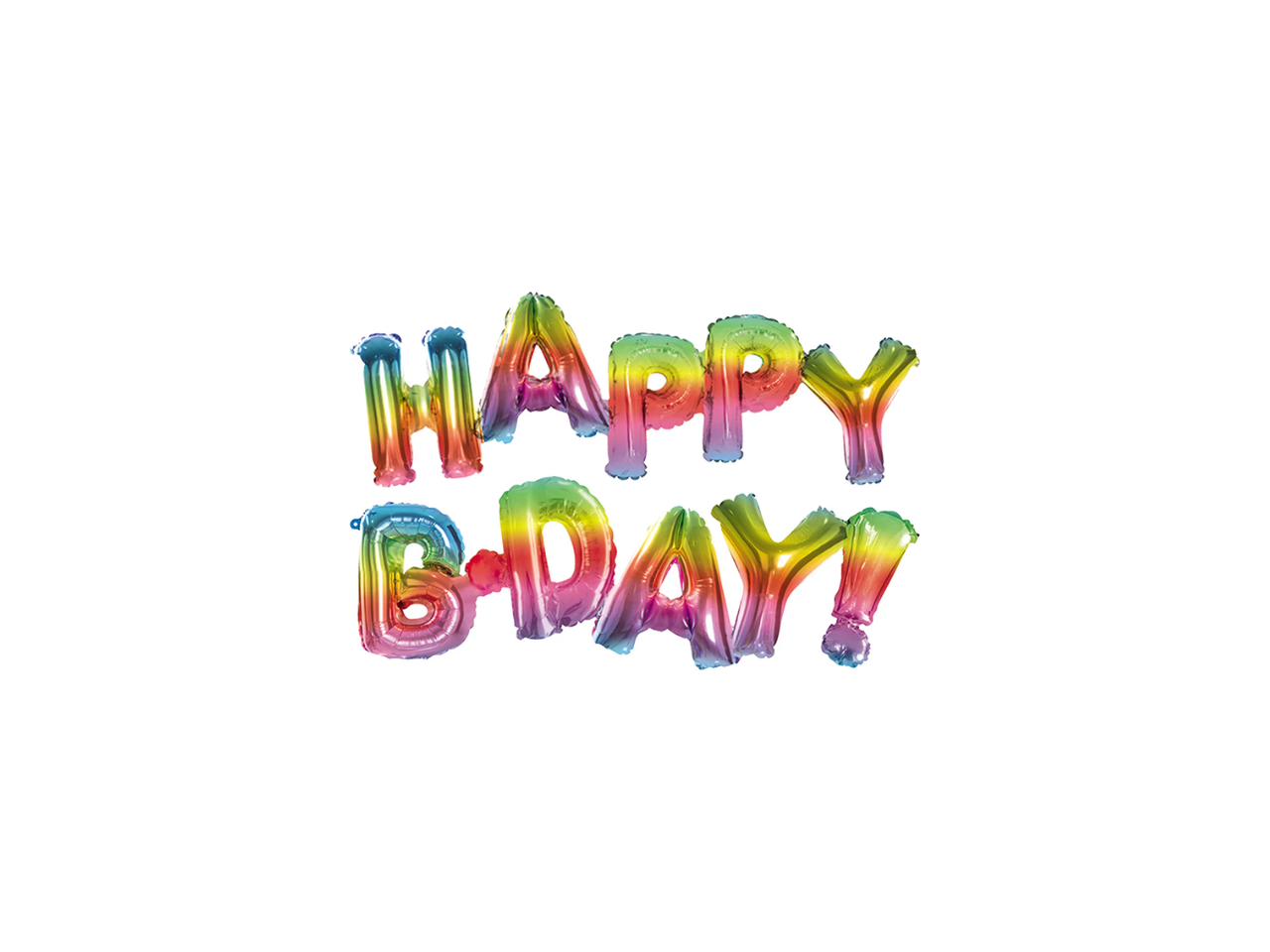 Ballon Aluminium | Happy Birthday