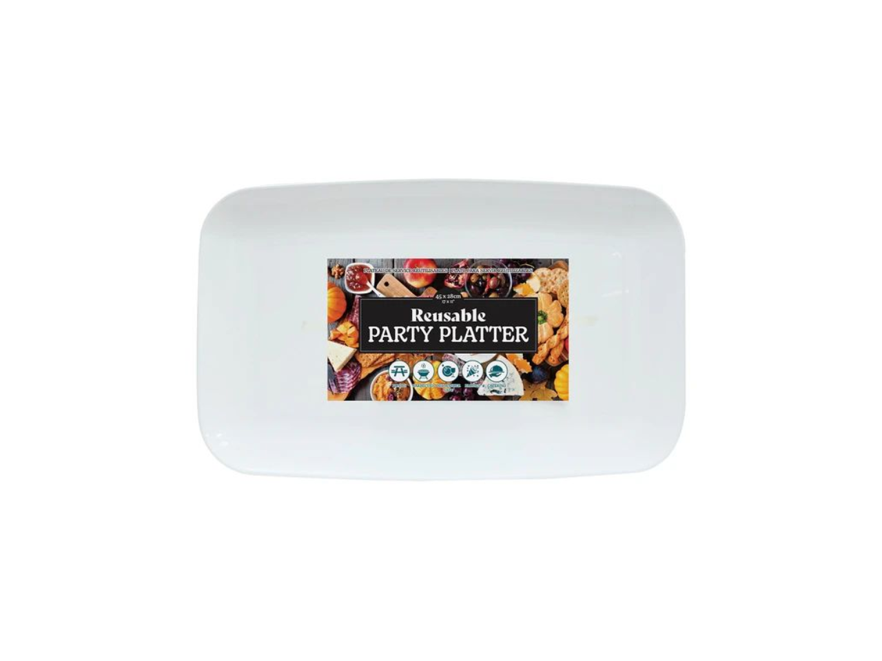 Reusable Party Plastic  Platter