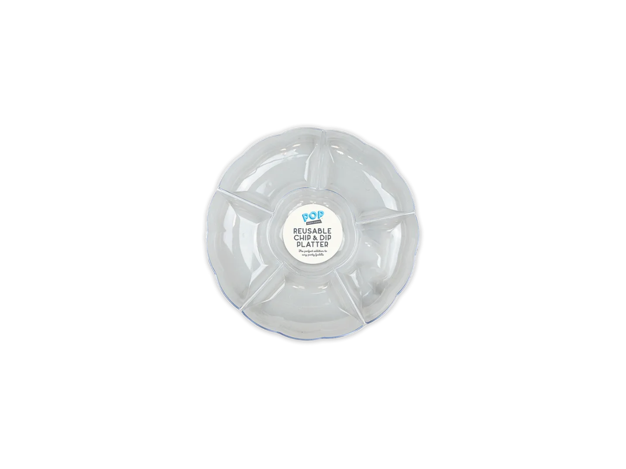 Reusable Chip & Dip Platter