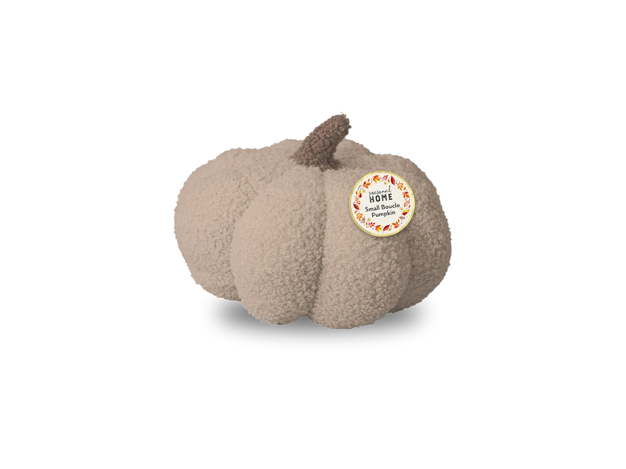 Medium Boucle Pumpkin Cushion