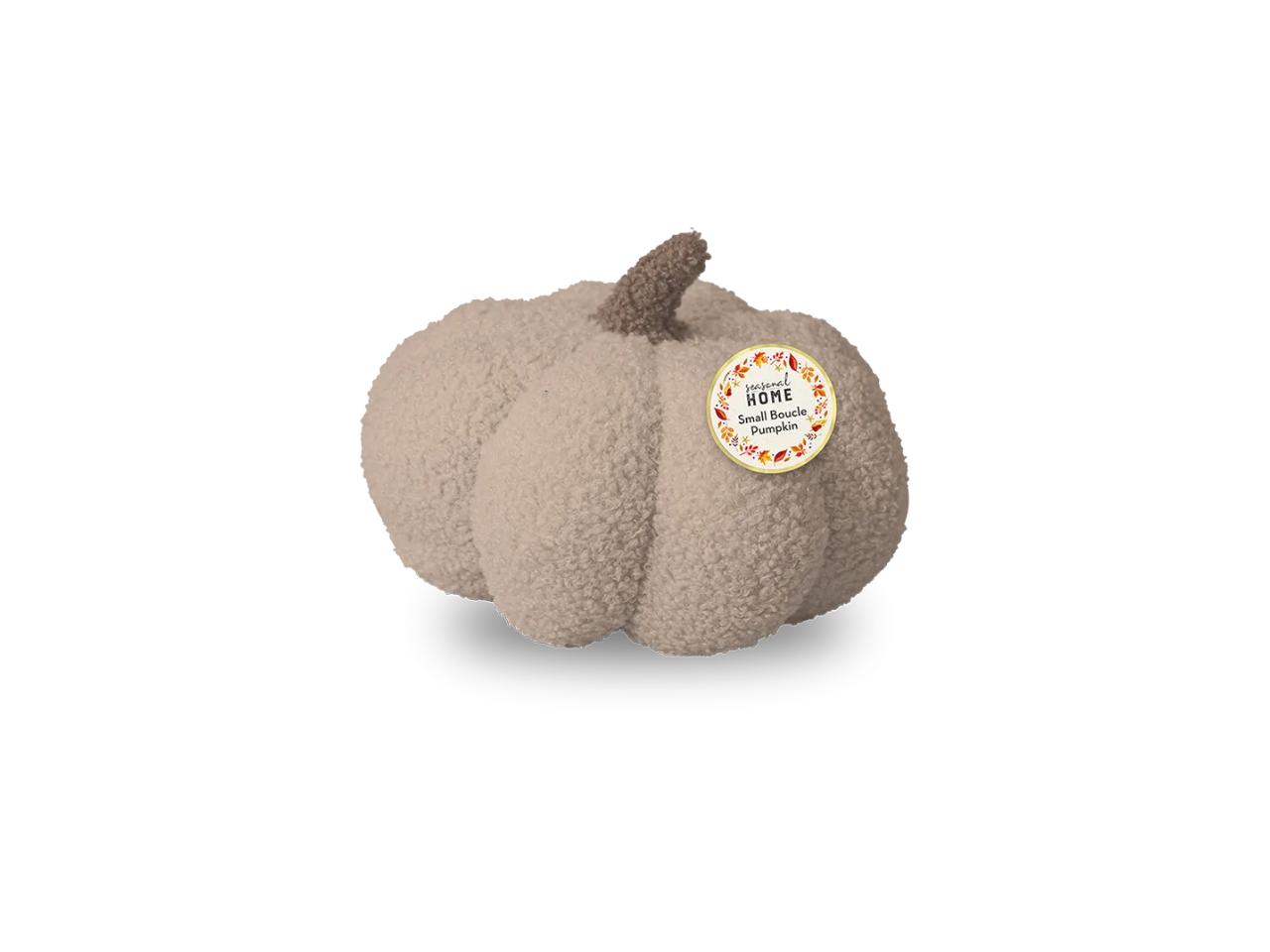 Small Boucle Pumpkin Cushion