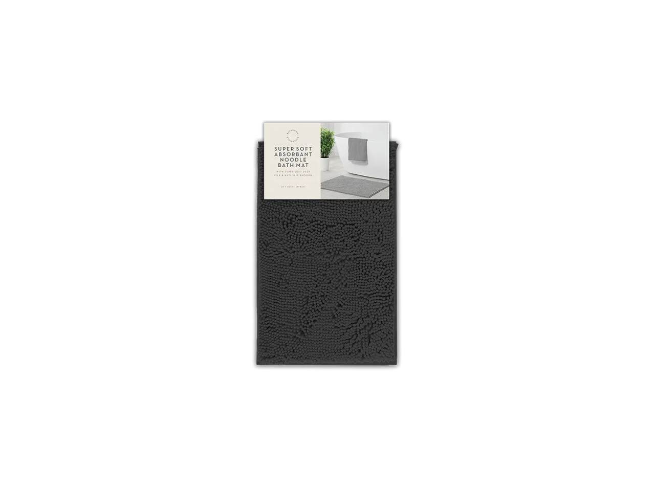 Super Soft Noodle Bath Mat |  50X80 CM