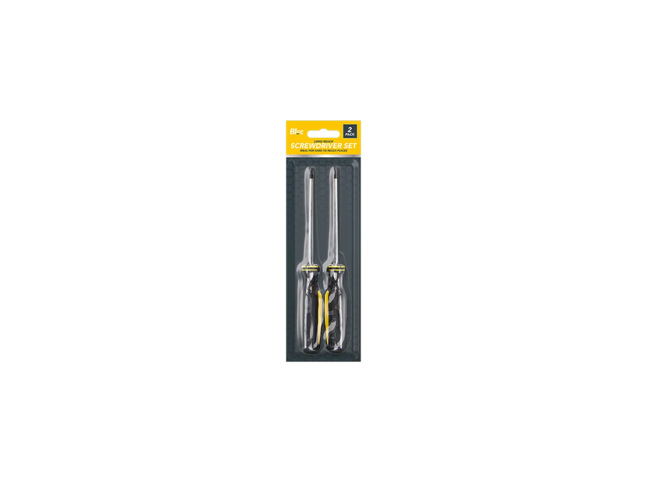 Long Reach Screwdriver Set  | 2 Pcs