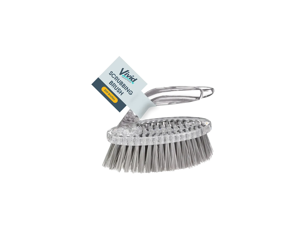 Clear Scrubbing Brush