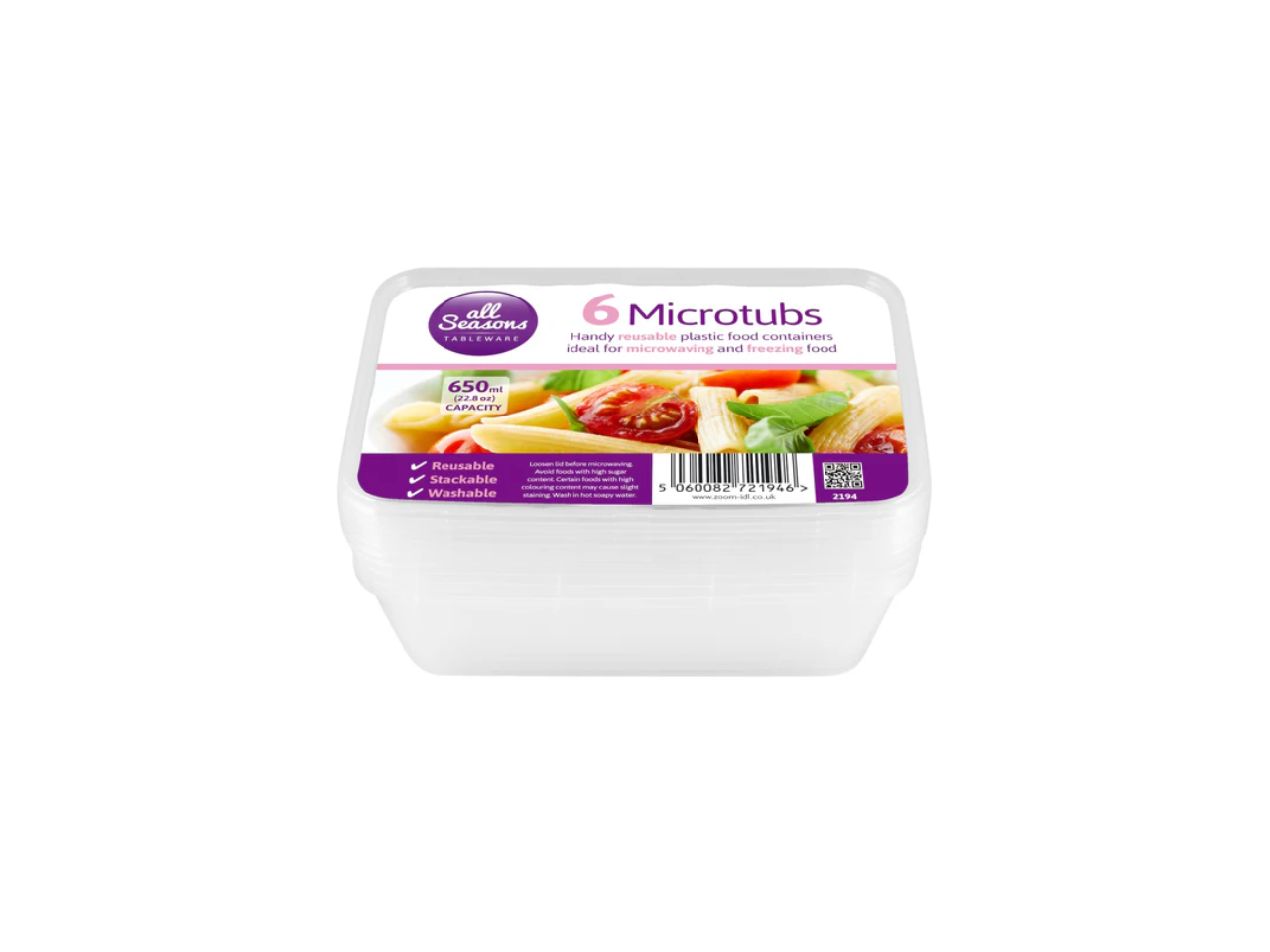 Reusable Microtubs | 6Pcs