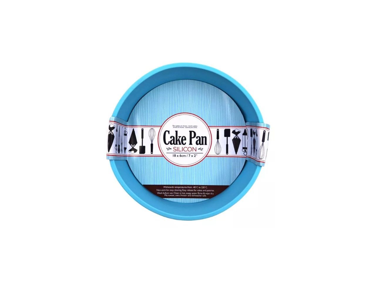 Cake Pan Silicone Round