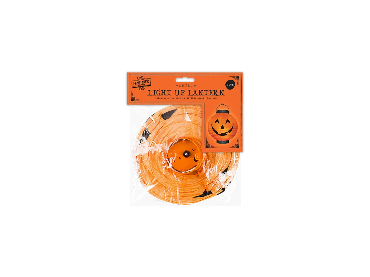 Halloween Light Up Indoor Lantern | 20cm