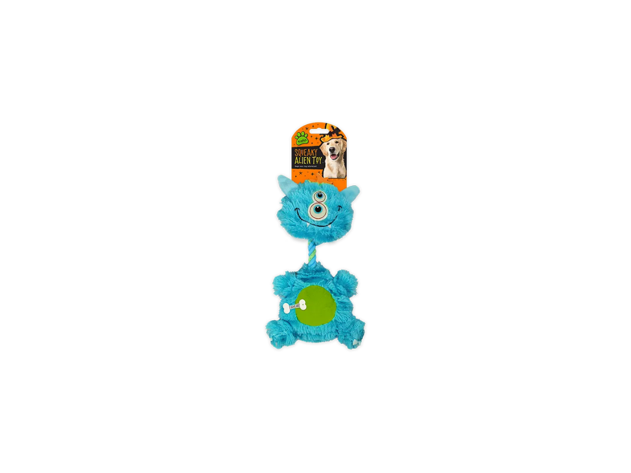 Halloween Squeaky Alien | Dog Toy