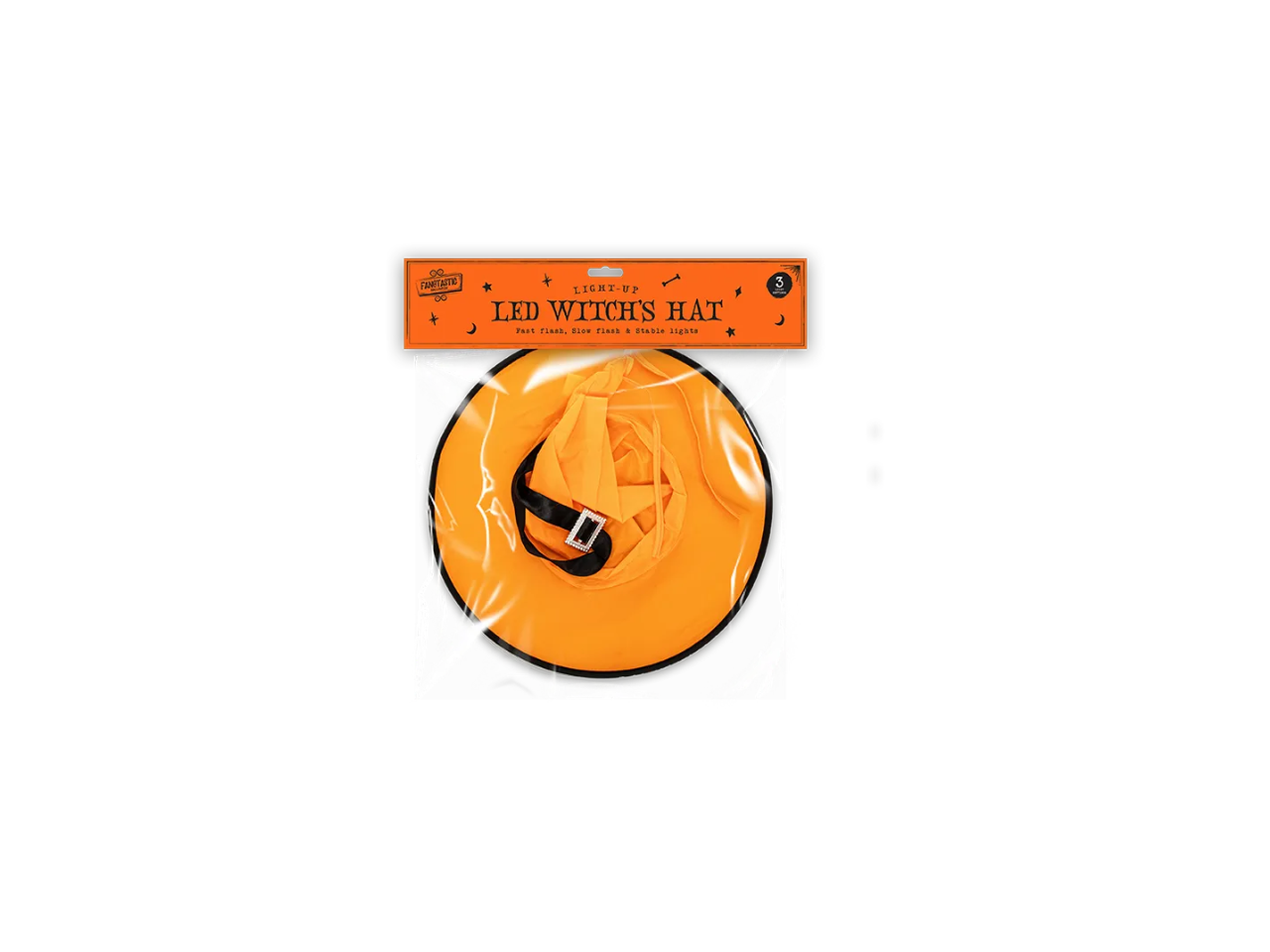 Halloween LED Witch Hats | 1 Pc