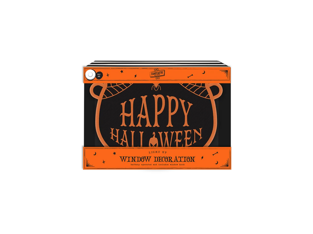 Spooky Halloween Light Up Window Decoration