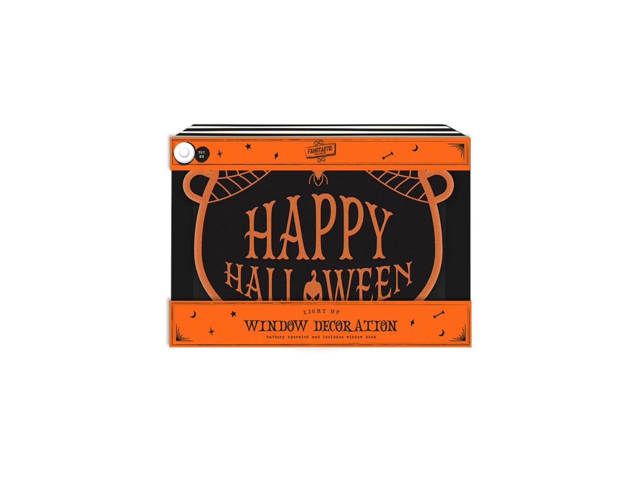 Spooky Halloween Light Up Window Decoration