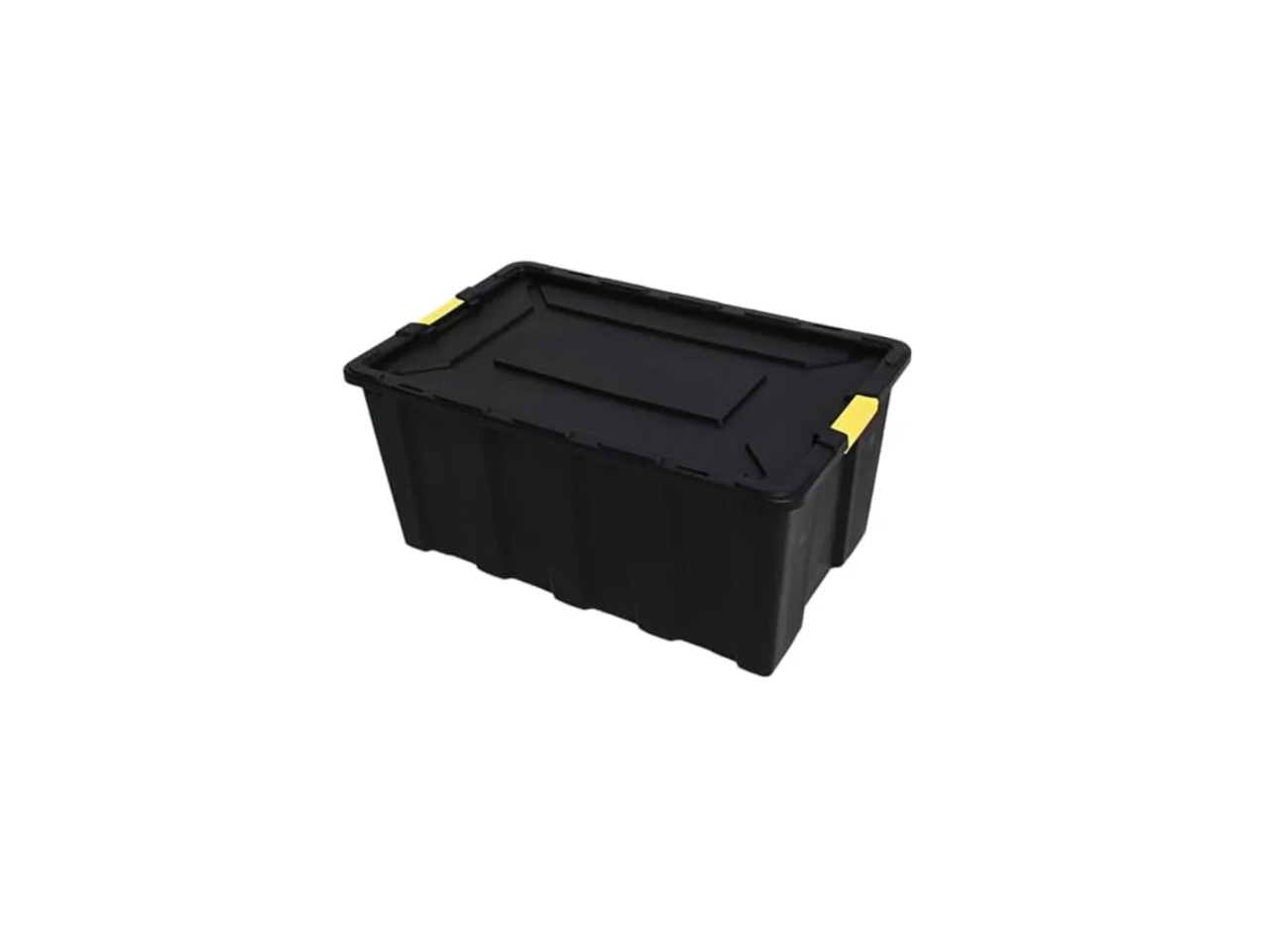 Black Heavy Duty Storage Plastic Box | 100L