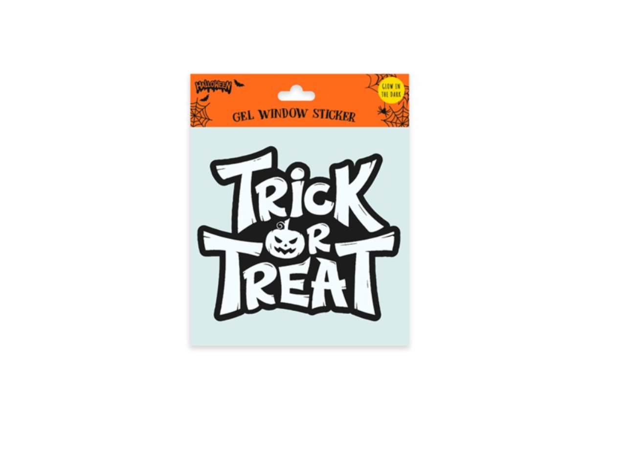 Halloween Glow In The Dark Window Sticker