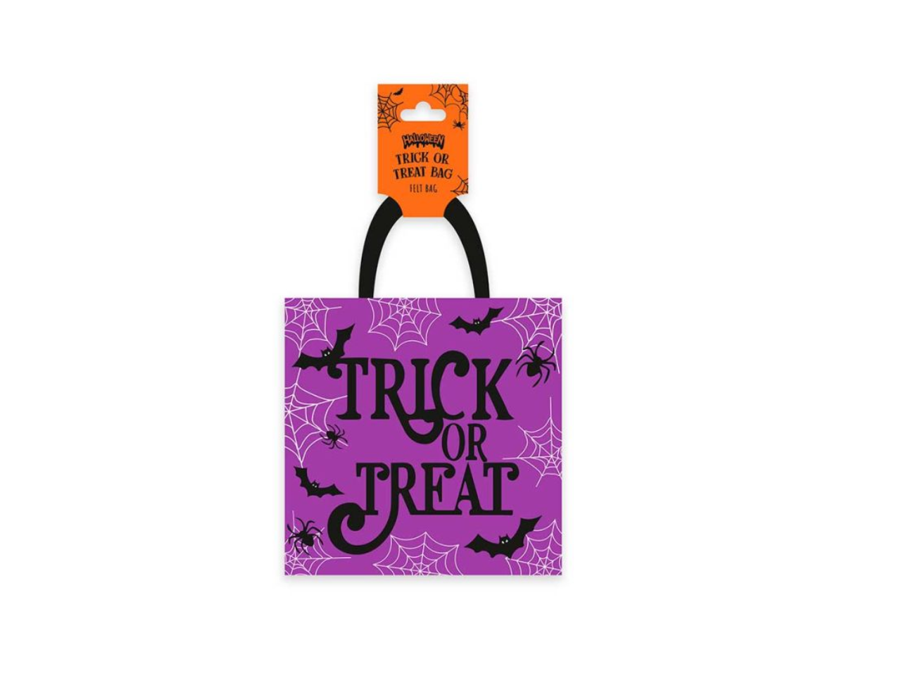 Halloween Trick Or Treat Felt Bag